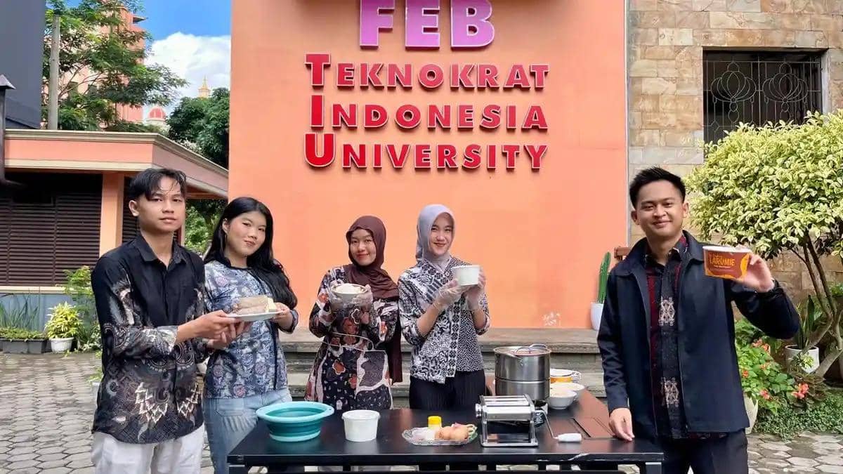 LARUMIE, Mi Instan Singkong Karya Mahasiswa Teknokrat Bebas Plastik