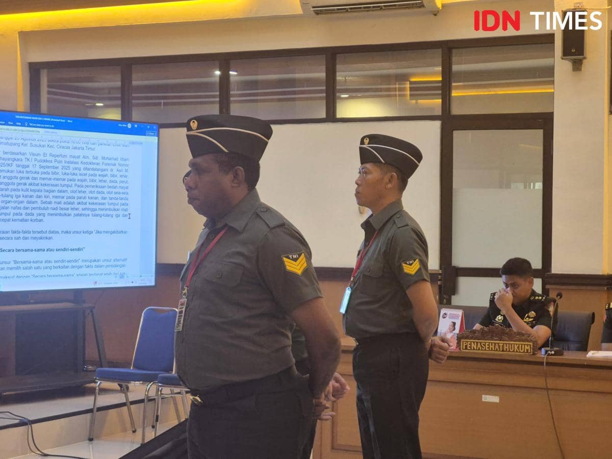 Serka Frenky, Terdakwa Pembunuh Kacab BRI Tak Dituntut Dipecat dari TNI