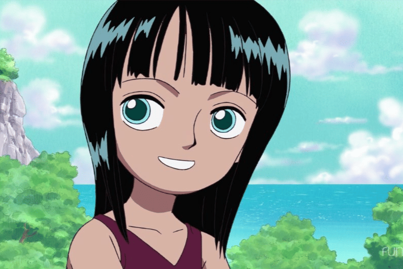 Tranformasi Gaya Rambut Nico Robin