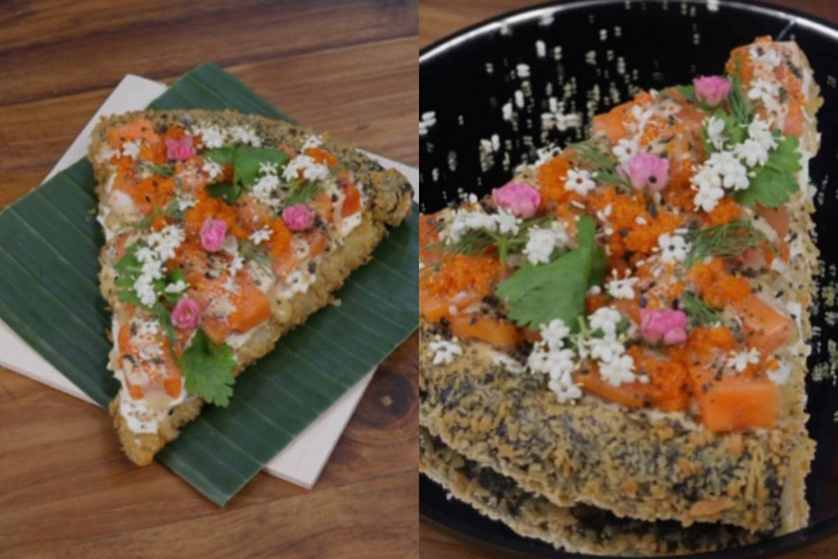 Resep Sushi Pizza ala Filadelfia Sushi, Rasanya Unik!
