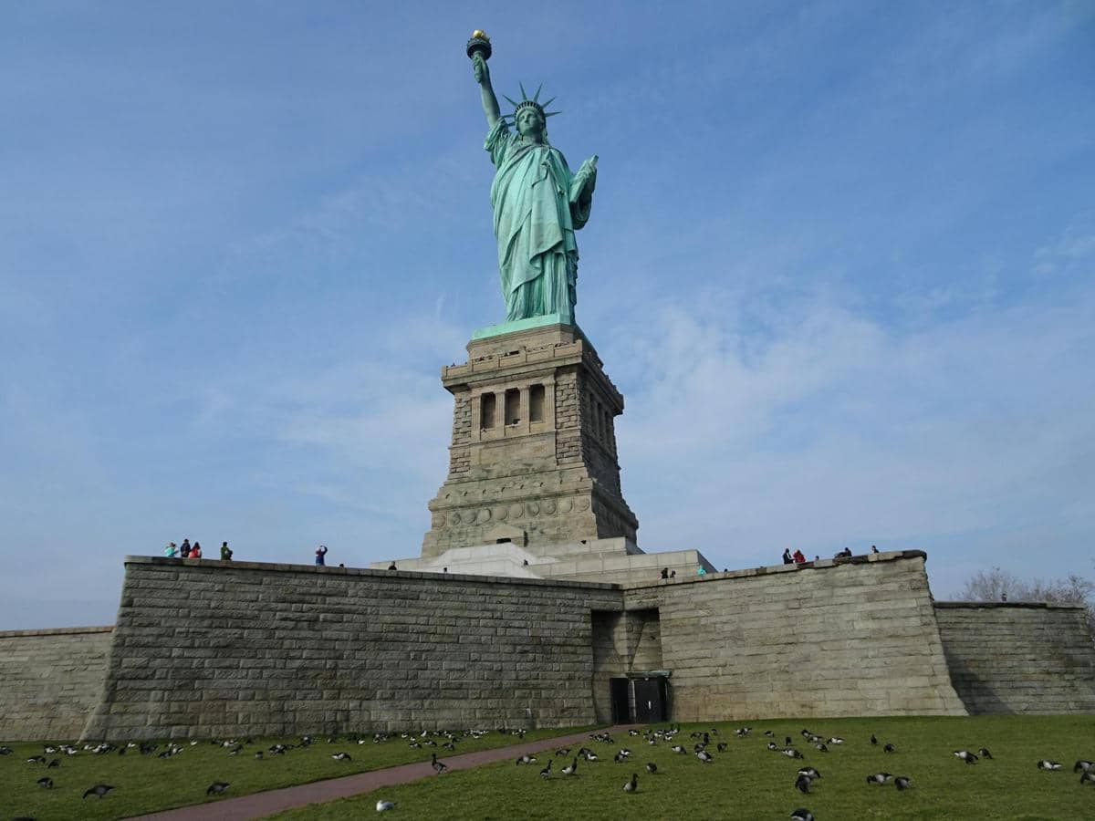 potret Statue of Liberty