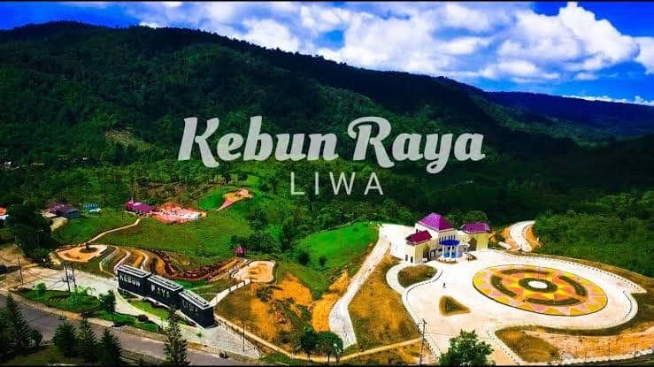 potret Kebun Raya Liwa