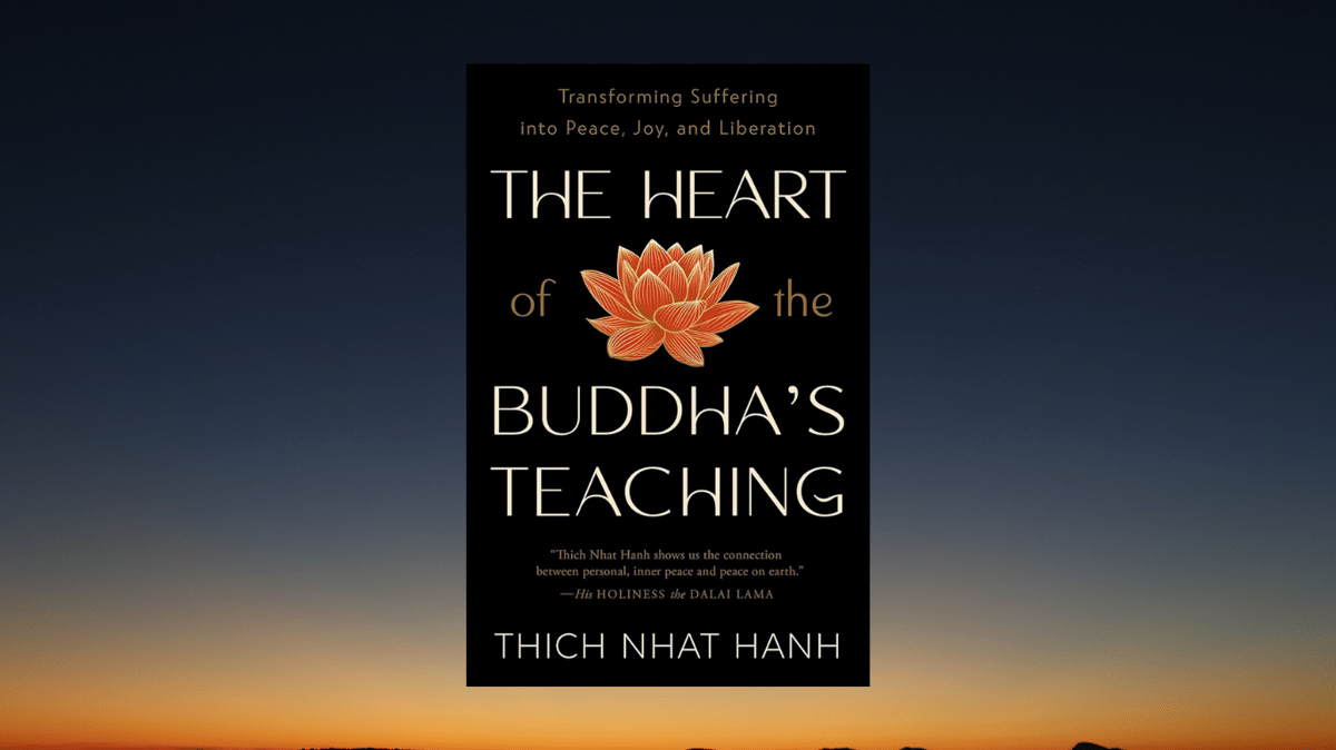 cover buku The Heart of the Buddha's Teaching