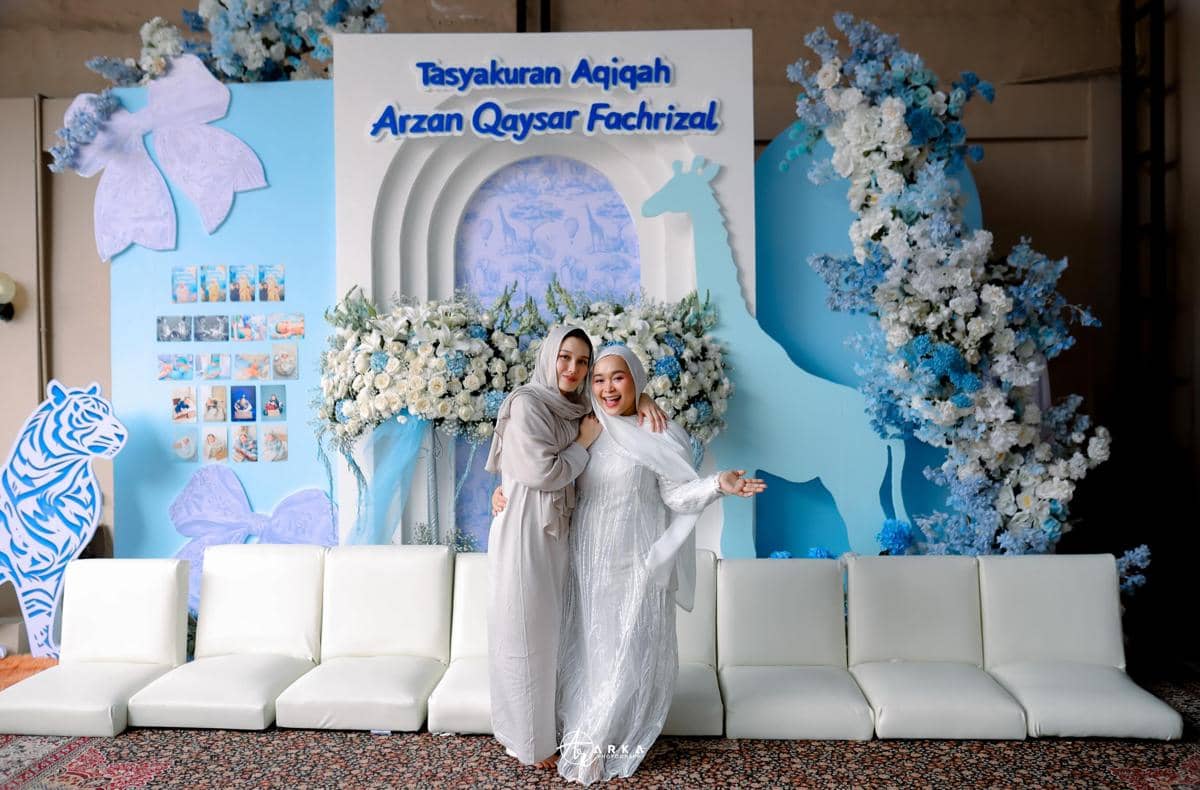 Akikah Keponakan Ayu Ting Ting (instagram.com/syifaasyifaaa)