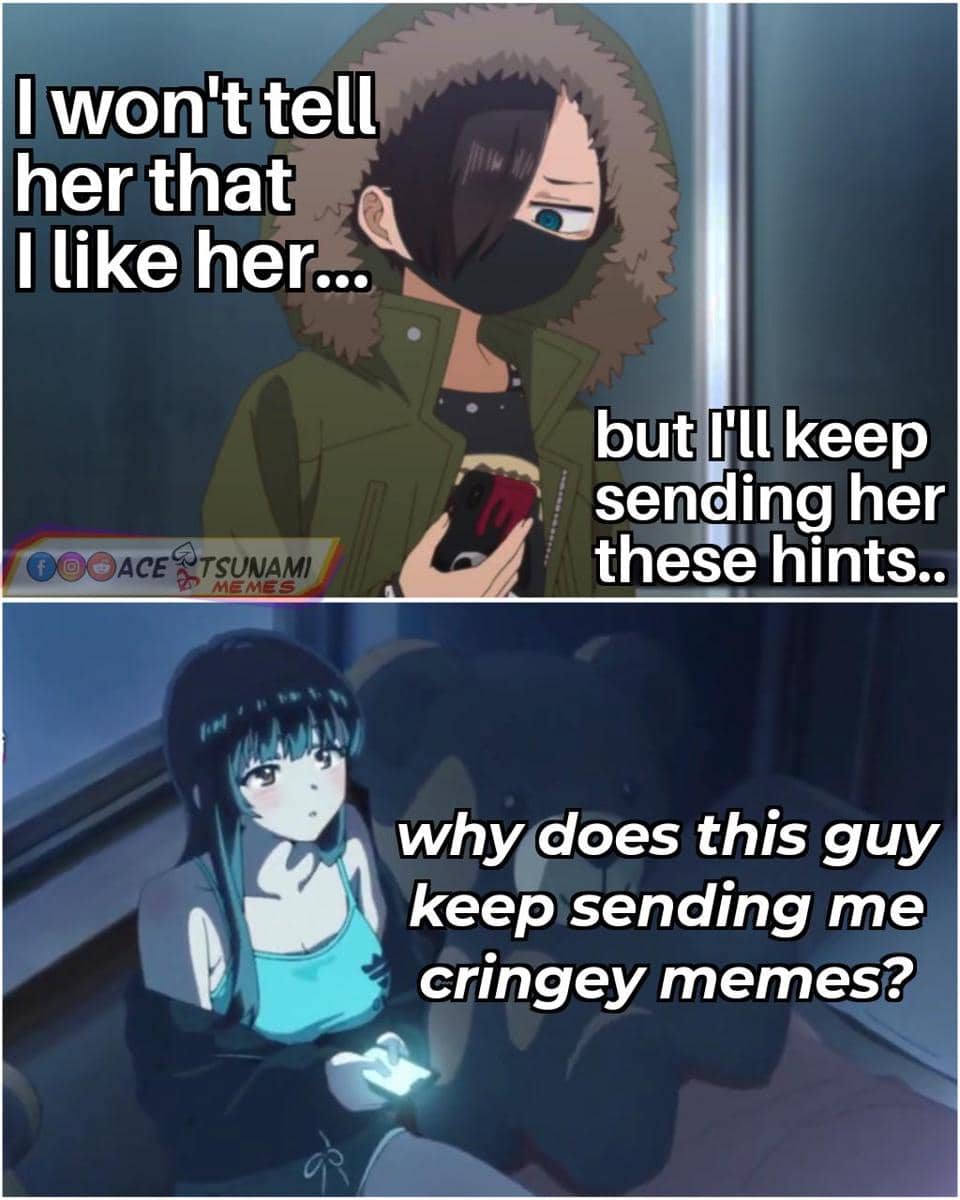 meme anime tentang nasib jadi lajang