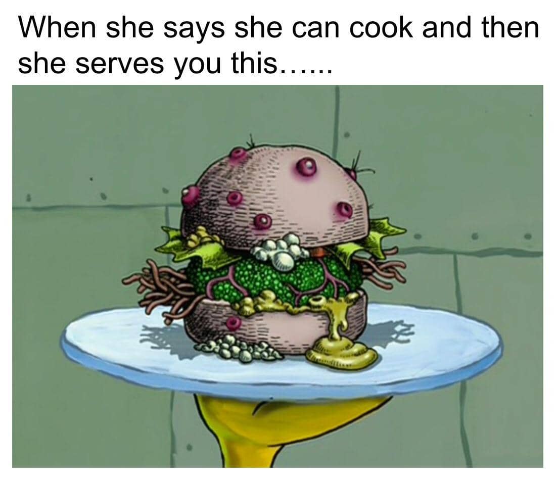meme SpongeBob tentang kesehatan