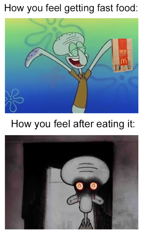 meme SpongeBob tentang kesehatan