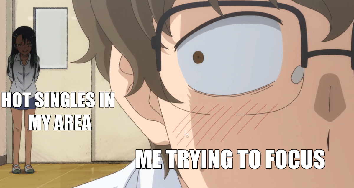 meme anime tentang nasib jadi lajang