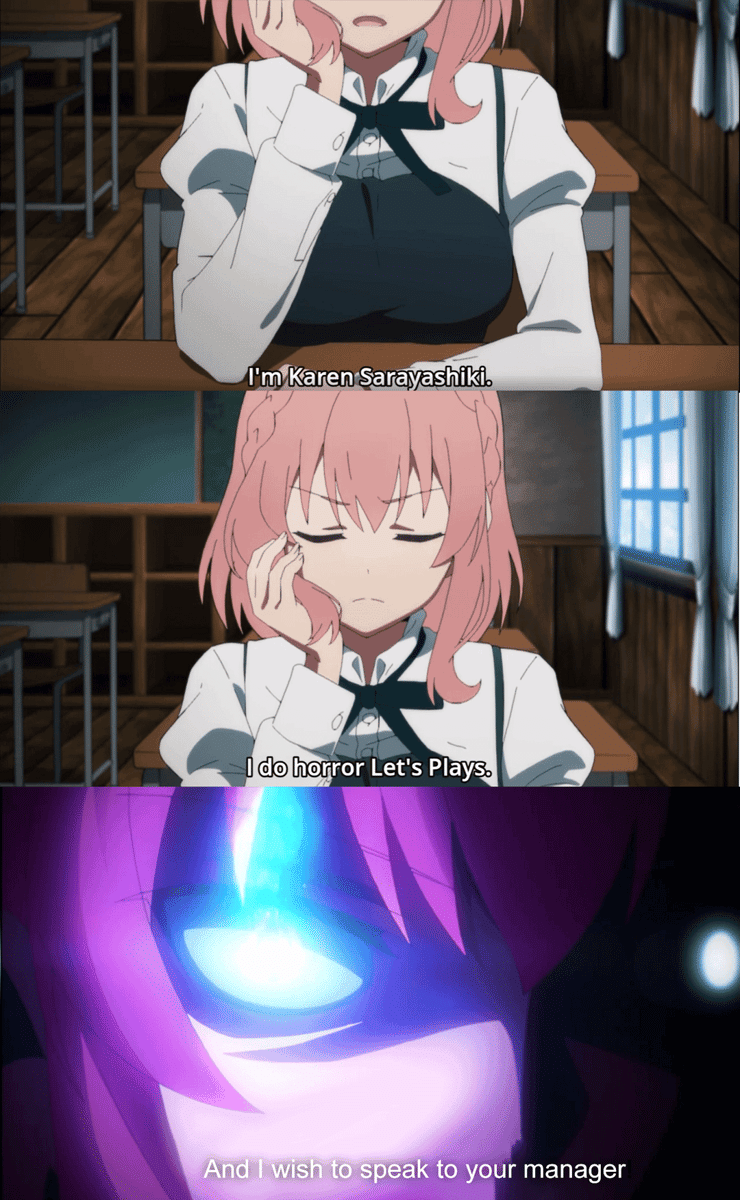 meme anime tentang karyawan