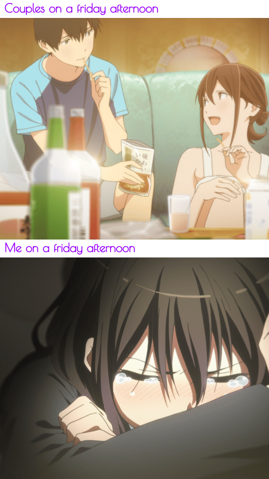 meme anime tentang nasib jadi lajang