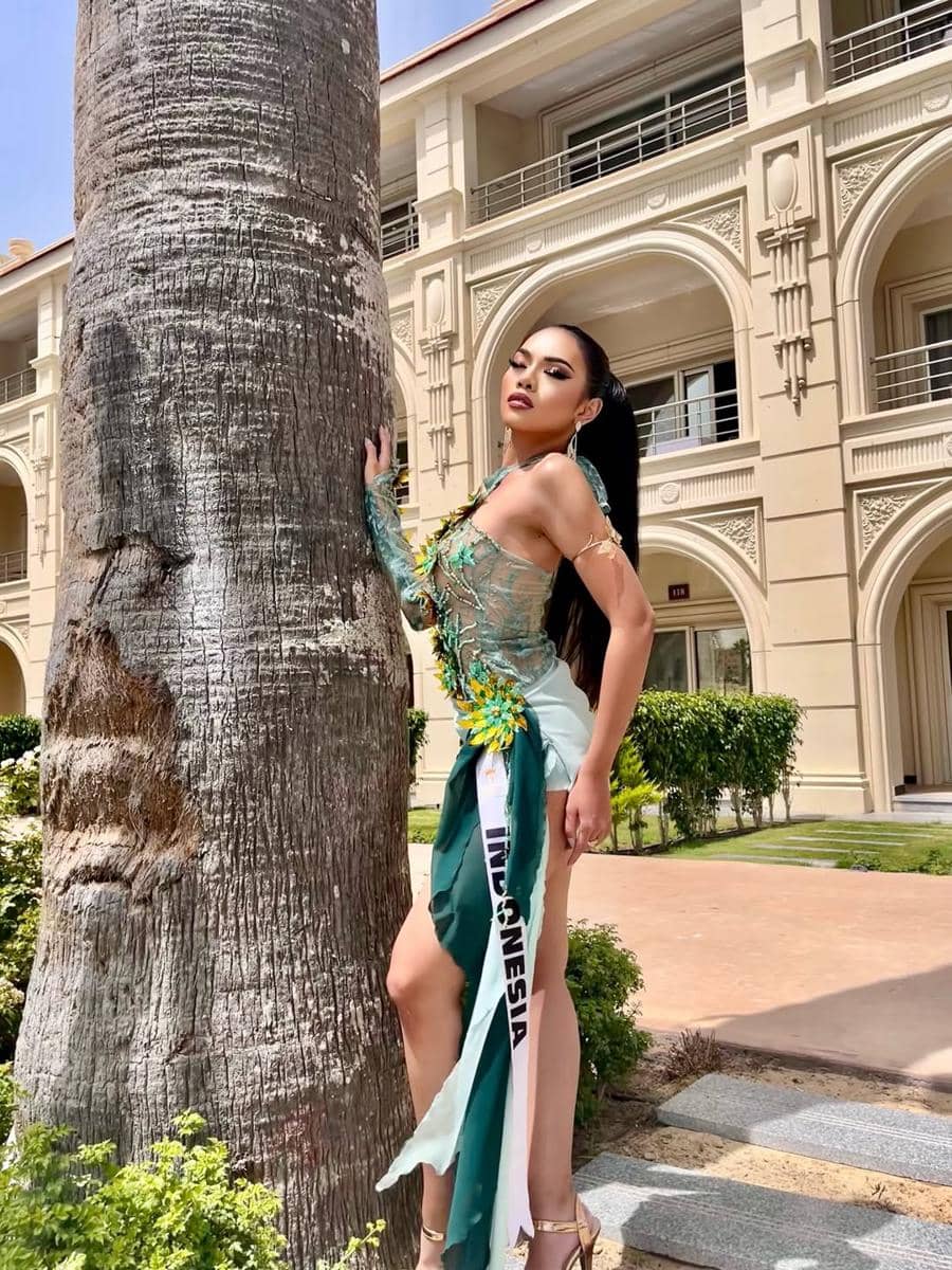 Potret Finalis di Resort Wear Miss Eco International 2026
