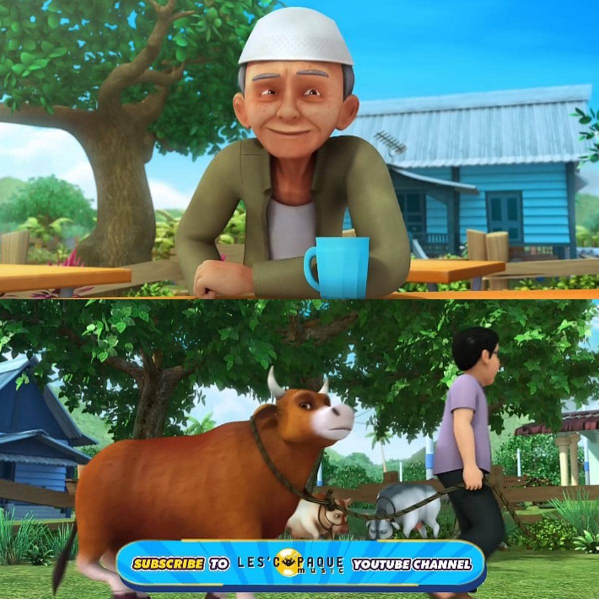 cuplikan Upin & Ipin episode Amal Jariah