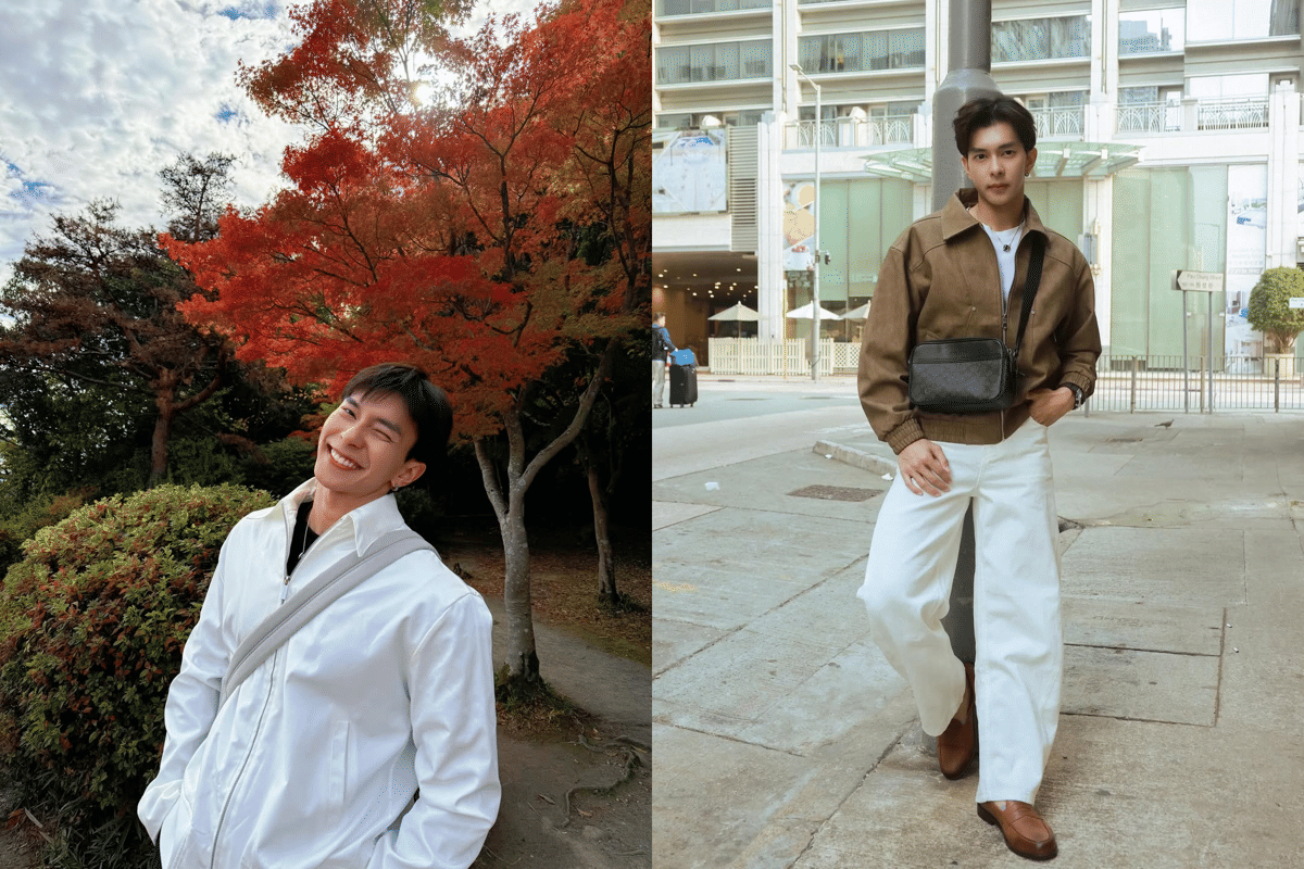 8 Ide OOTD Pakai Outerwear Ala Lotte Chaiyut, Makin Cool!