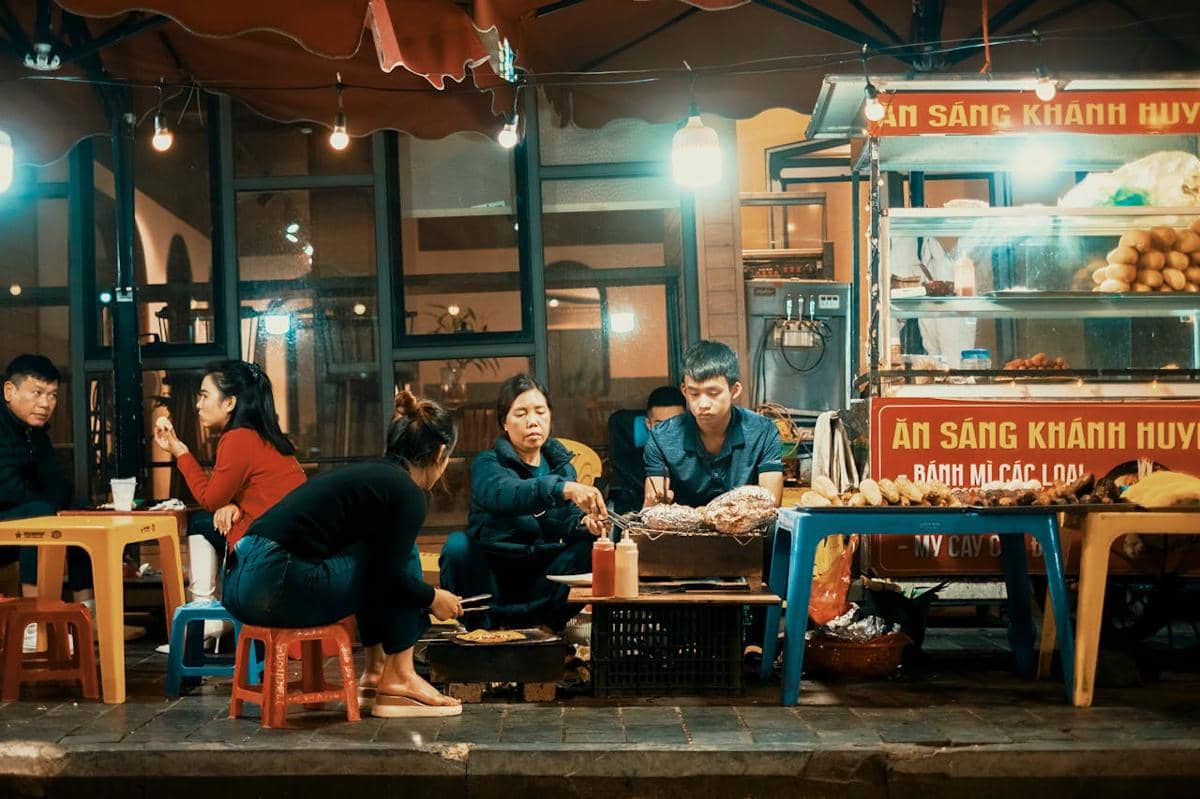 Ilustrasi street food