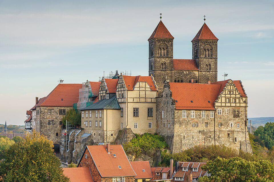 Kastil dan Gereja di Quedlinburg