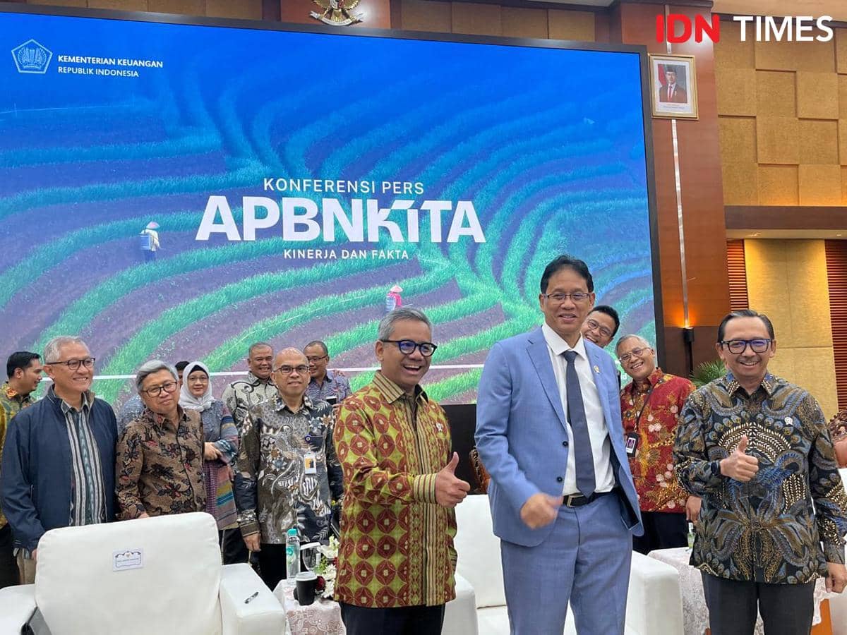Purbaya Sebut Defisit APBN per April Susut Jadi Rp164,4 Triliun