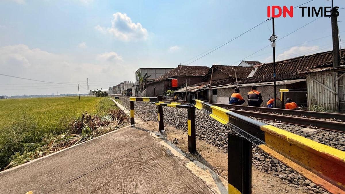 KAI Tutup Perlintasan Liar di Solo dan Yogya, Sudah 41 Titik Ditutup
