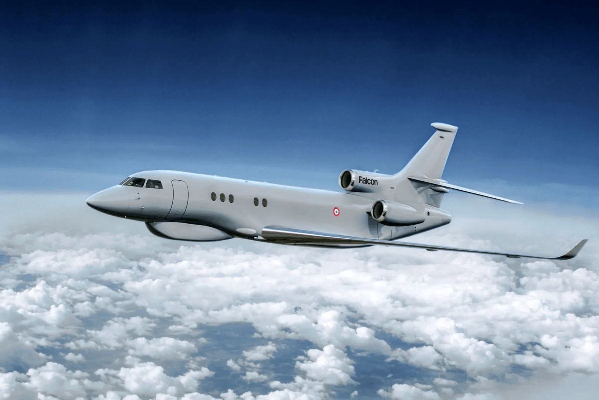 Spesifikasi jet Falcon 8X
