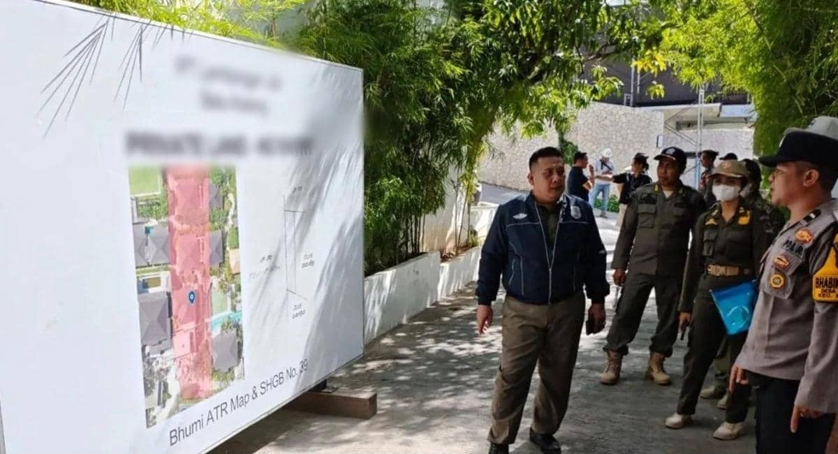 Satpol PP Klungkung saat ke sidak ke Nusa Penida. (Dok. IDN Times Bali/Istimewa)
