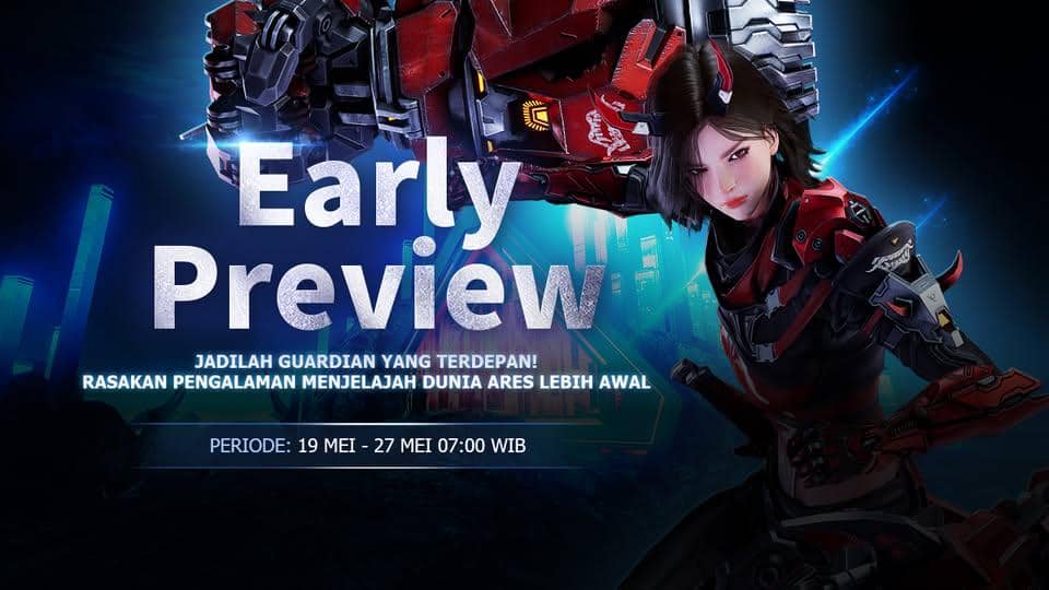 Com2uS Mulai Akses Early Preview ARES: The Iron Vanguard!