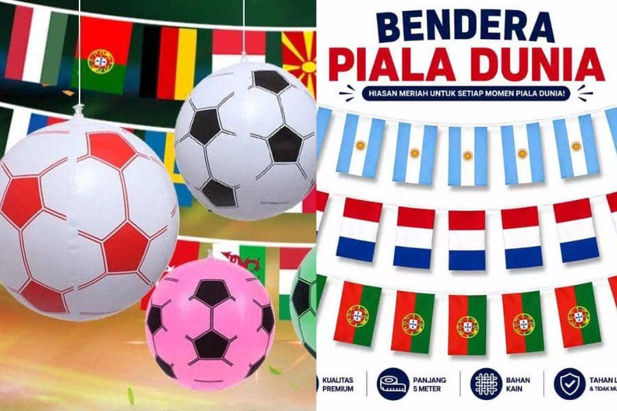 Rekomendasi Dekorasi Piala Dunia untuk Kantor, Kreatif dan Meriah!