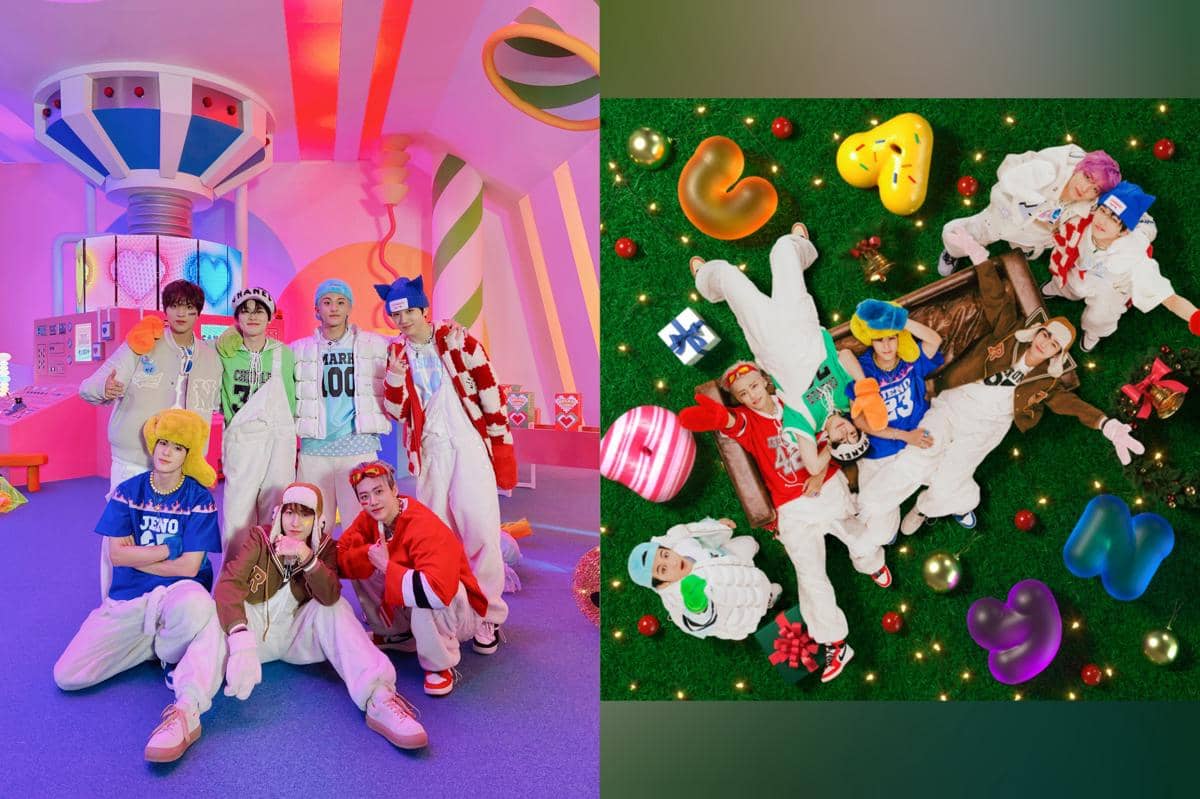 potret NCT DREAM dan cover digital untuk "Candy"