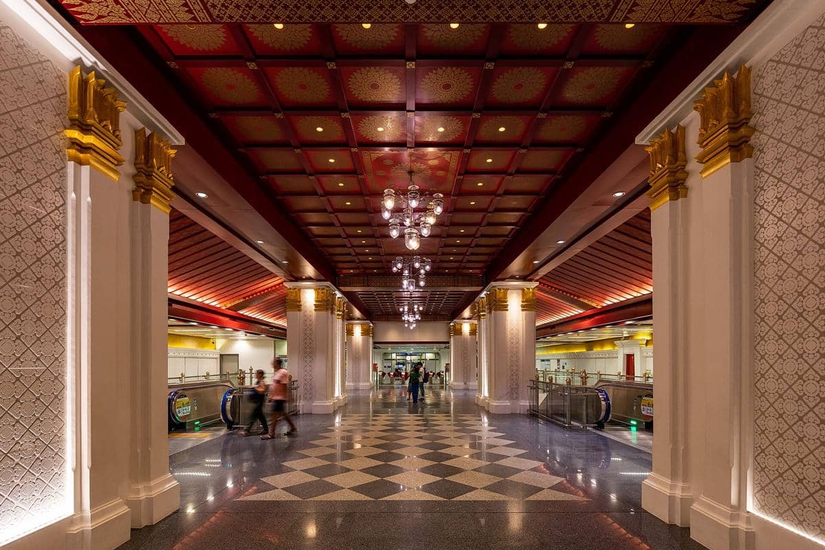 potret Sanam Chai Station