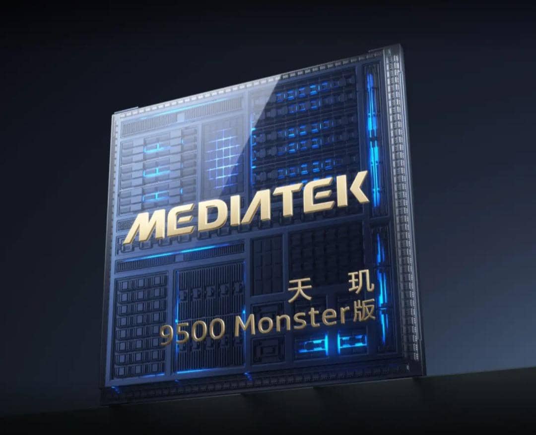 ilustrasi CPU MediaTek Dimensity 9500 Monster