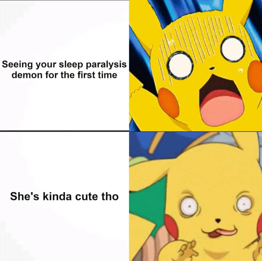meme anime tentang ketindihan