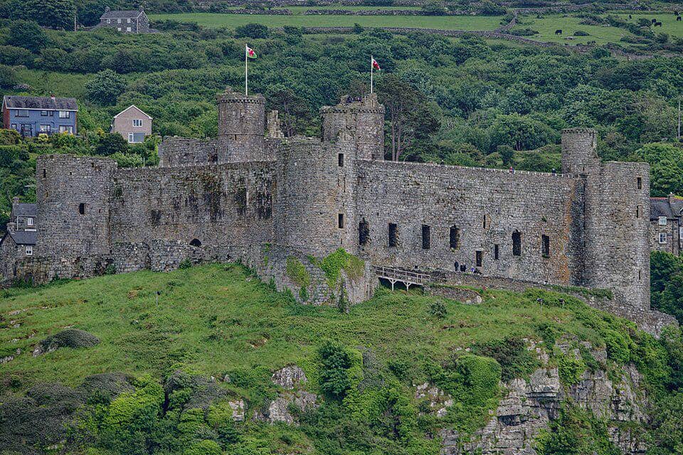 Kastil Harlech di Wales
