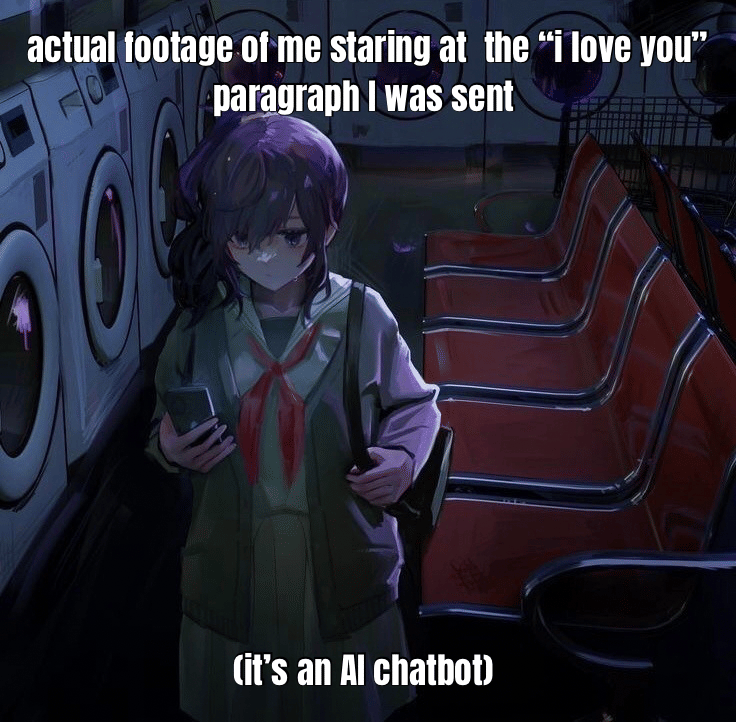 meme anime tentang kesepian