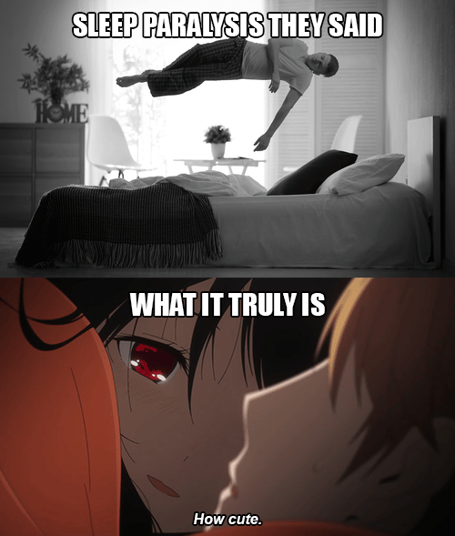 meme anime tentang ketindihan