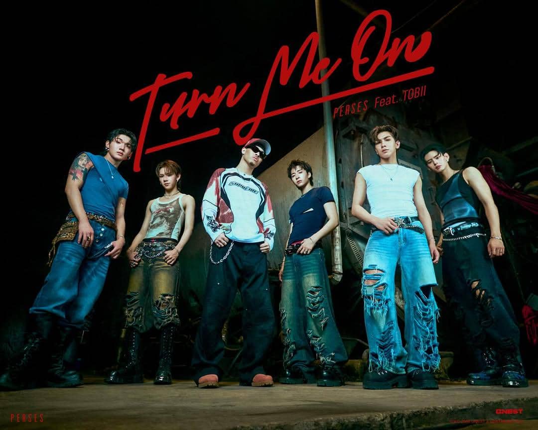 poster lagu "Turn Me On"