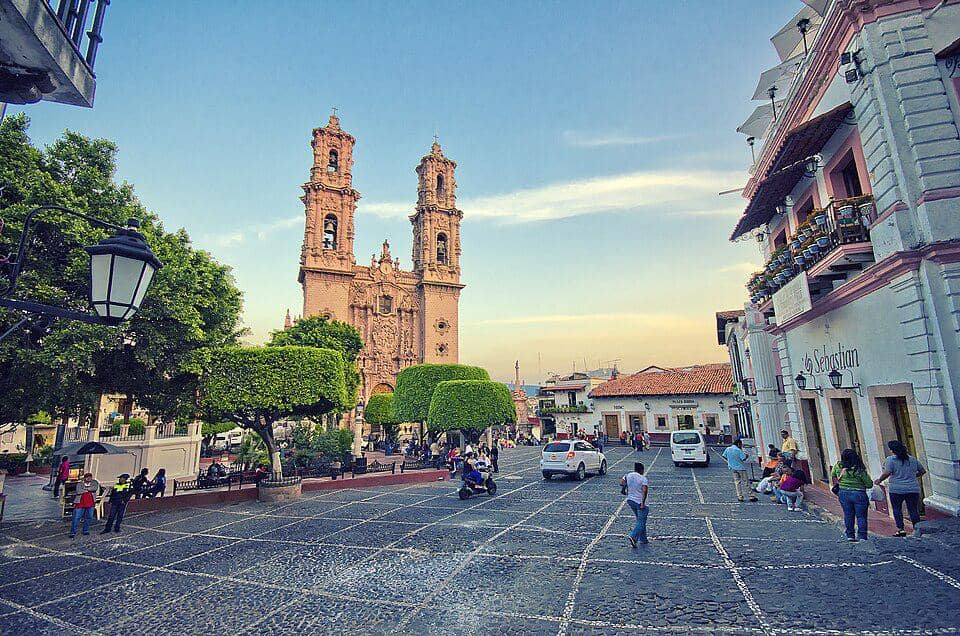 Kota Taxco di Meksiko
