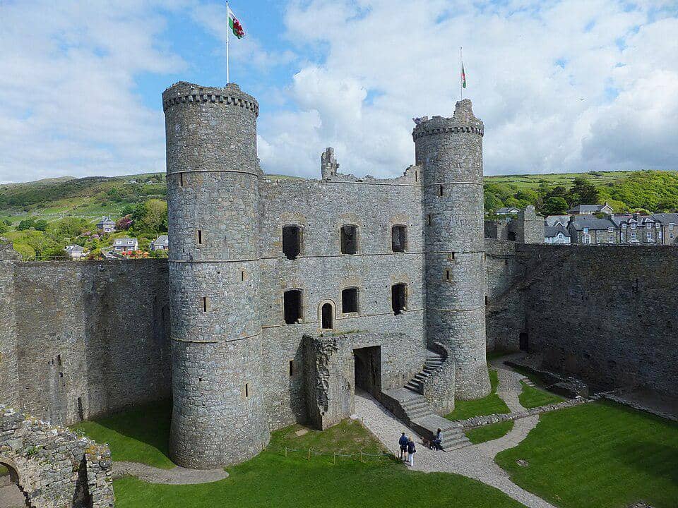 Kastil Harlech di Wales