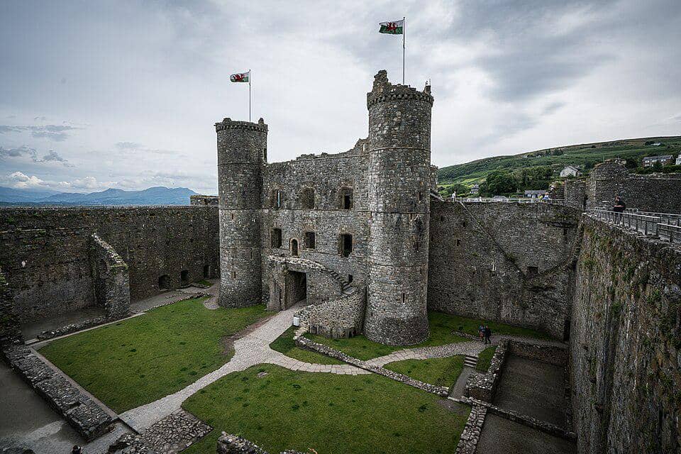 Kastil Harlech di Wales