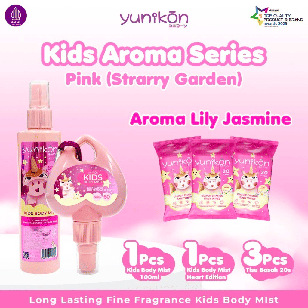 Yunikon Kids Body Mist Pink
