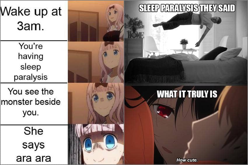 8 Meme Anime tentang Ketindihan, Setan Malah Jadi Waifu?