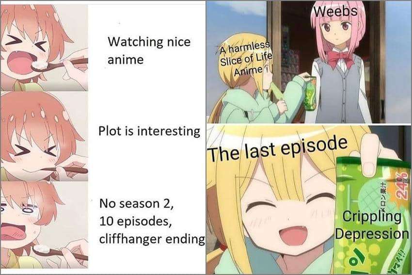8 Meme Anime tentang Momen yang Bikin Frustrasi, Ending Gantung?
