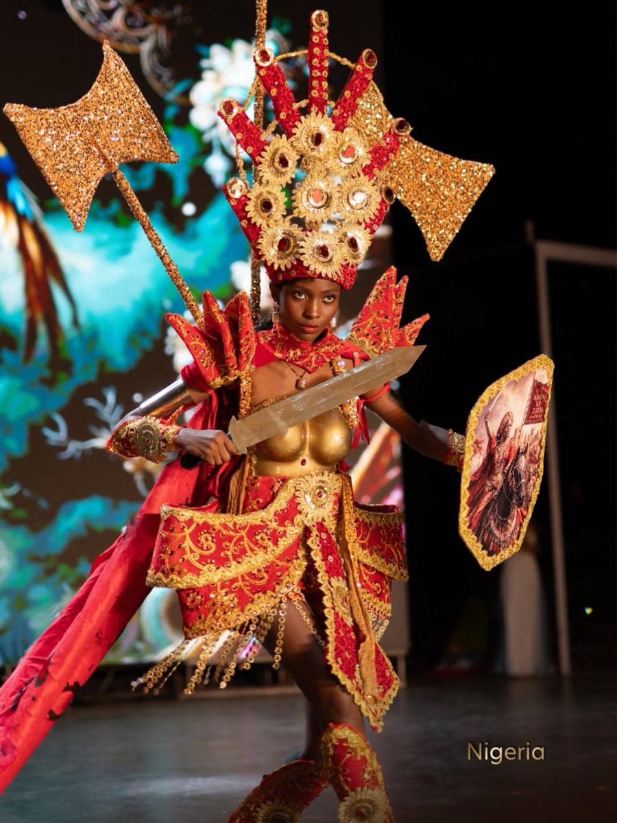 Potret Kostum Nasional di Miss Aura International 2026