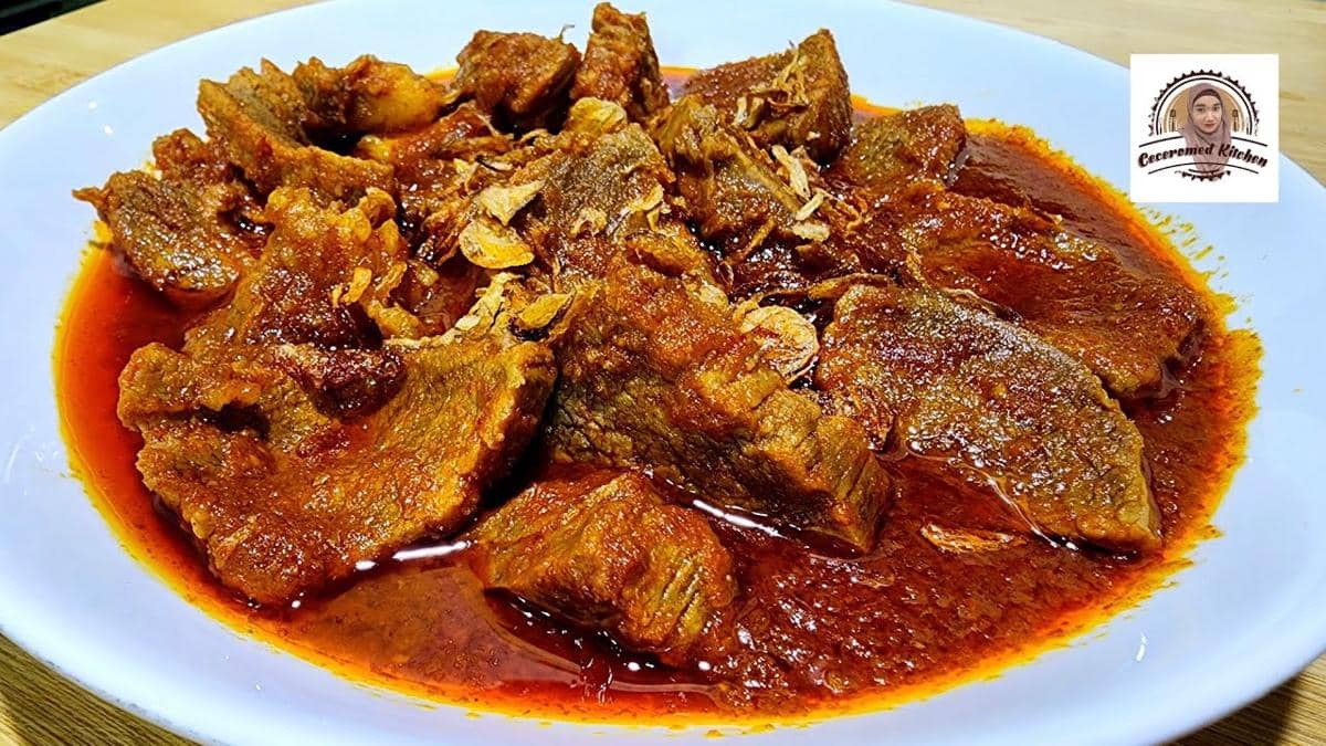 ilustrasi daging balado 