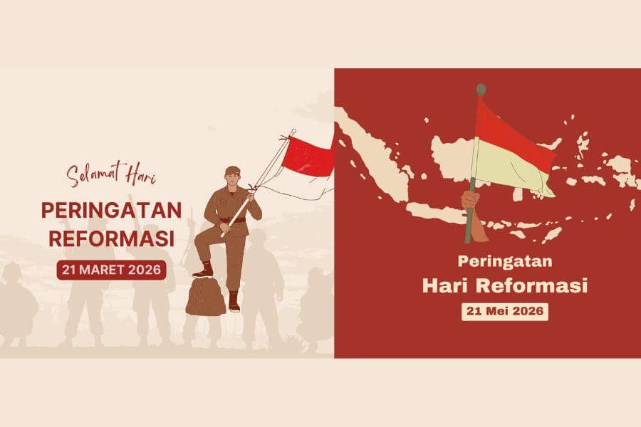 15 Poster Hari Peringatan Reformasi 2026, Lengkap dengan Link Download