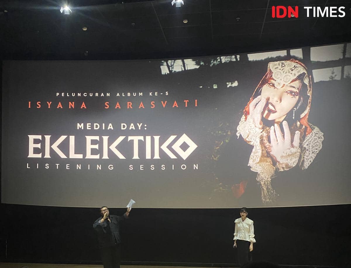 Album EKLEKTIKO Isyana Sarasvati Ada 18 Track Dibagi 4 Chapter, Ini Maknanya
