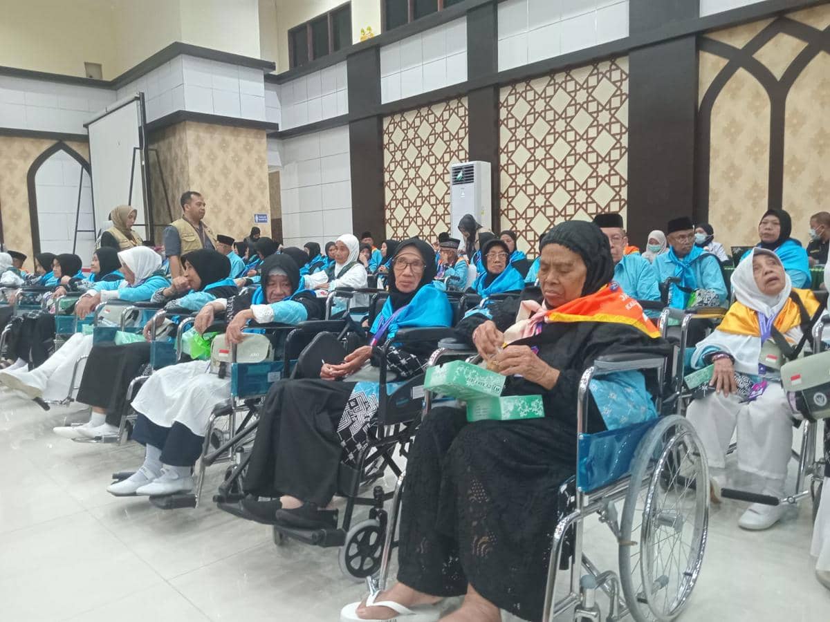 Kloter 38 asal Sultra Bawa Jemaah Haji Lansia Terbanyak
