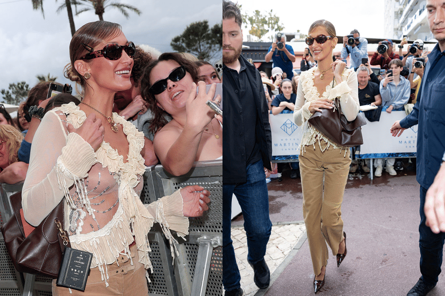 Gaya Bella Hadid di Festival Film Cannes 2026, Casual Sophisticated!