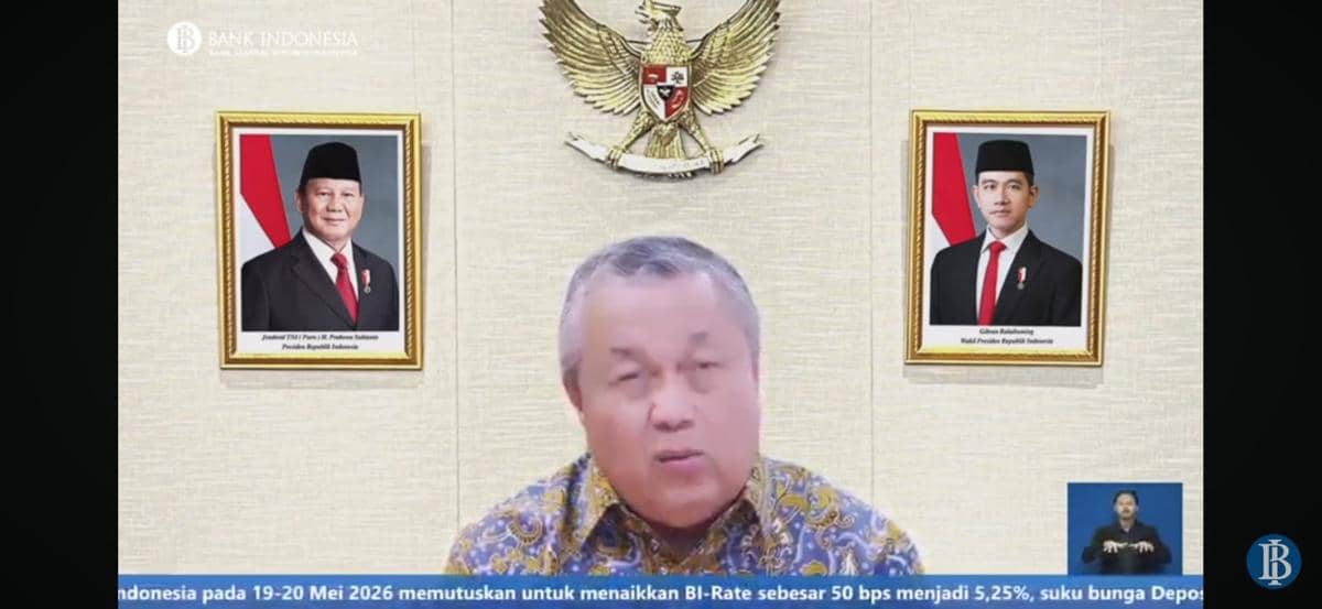 BI Naikkan Suku Bunga Acuan 50 Bps Jadi 5,25 Persen
