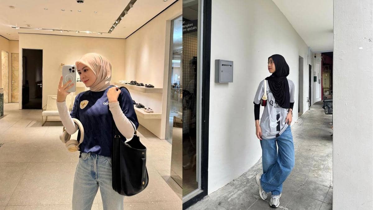 6 Outfit Nobar Piala Dunia untuk Cewek Berhijab, Stylish!