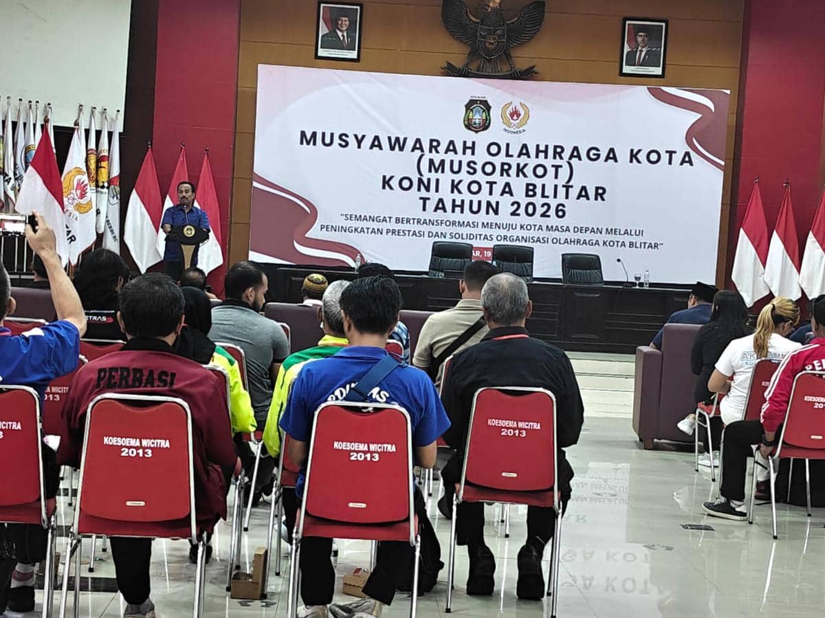 Pemilihan ketua KONI Kota Blitar periode 2026-2030. IDN Times/istimewa