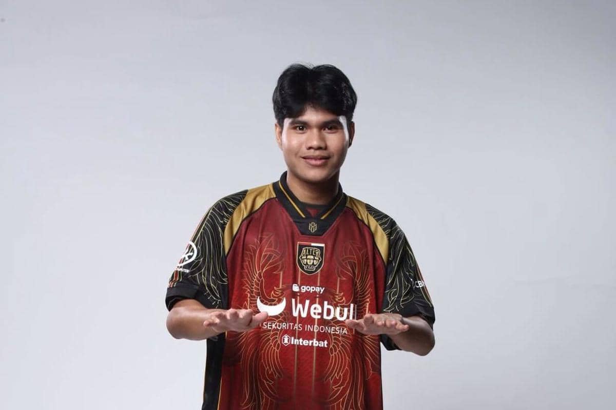 Potret Arfy, gold laner Alter Ego yang mencuri perhatian lewat rekor Savage dan Maniac di MPL Indonesia.