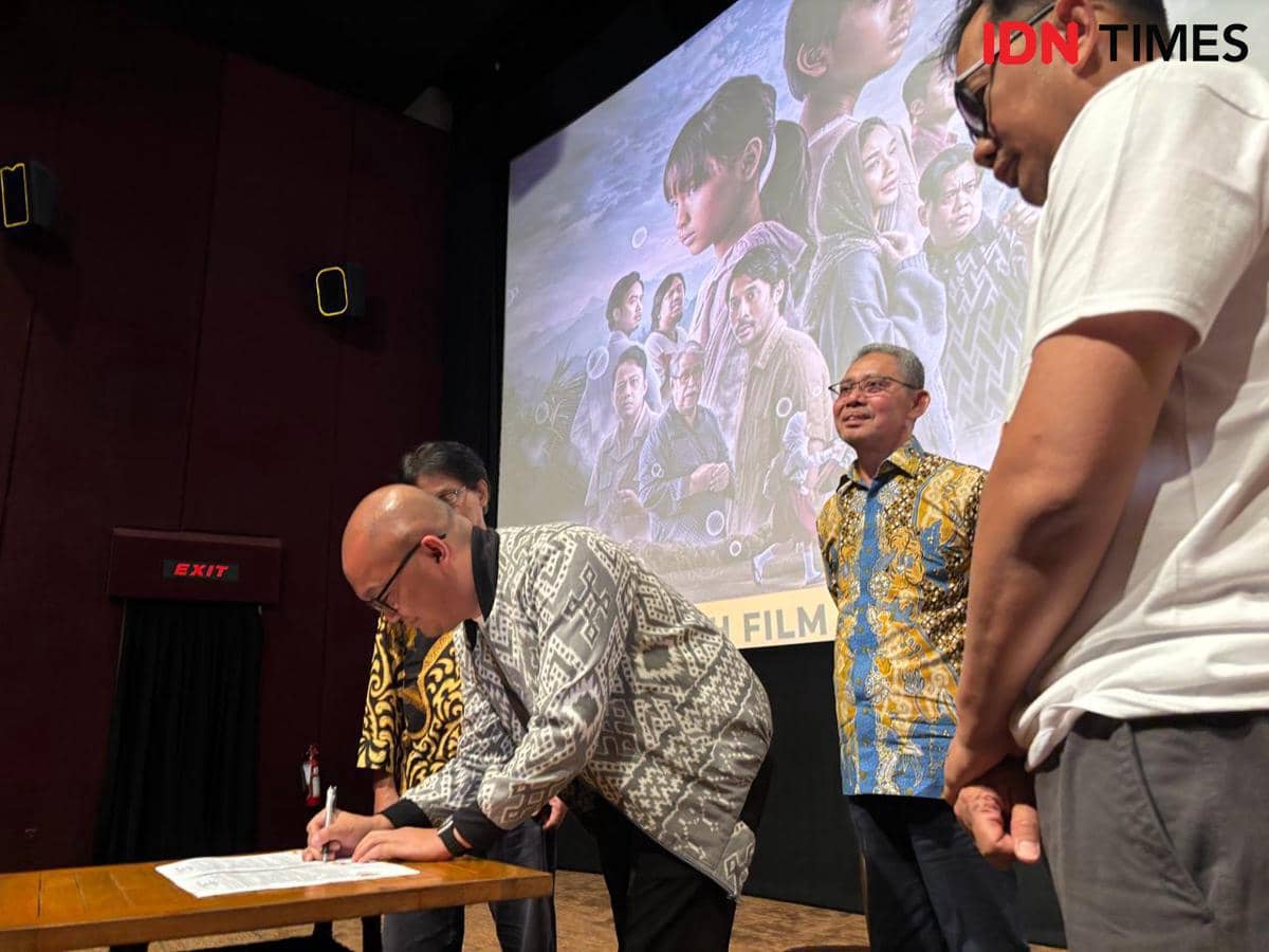 Kerja sama MD Pictures dan PP Muhammadiyah. (IDN Times/Herlambang Jati Kusumo)